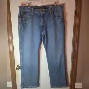 Ariat Men's Jeans Rebar M4 Relaxed Boot Cut Size 40/30